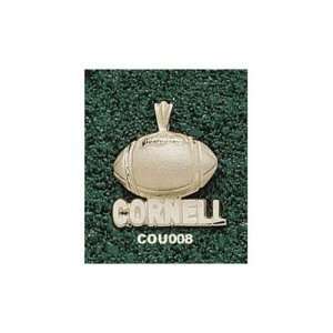   Cornell University Cornell Football Pendant (Gold Plated): Sports