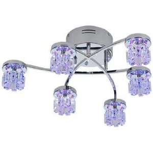   Possini Euro LED Light Show Semi Flush Ceiling Light: Home Improvement