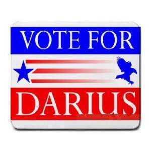  VOTE FOR DARIUS Mousepad