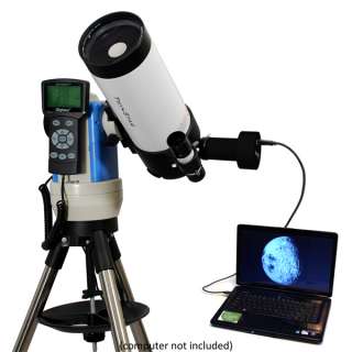 White 90mm Advanced GPS Telescope w USB Color Camera  