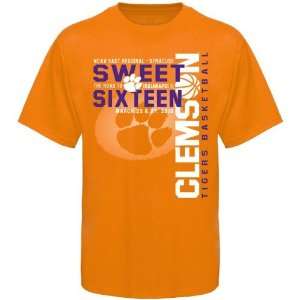 Clemson Tigers Orange 2010 NCAA Mens Basketball Tournament Sweet 16 
