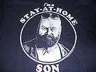 THE HANGOVER MOVIE STAY AT HOME SON T SHIRT SIZE LARGE   NEW W/TAGS