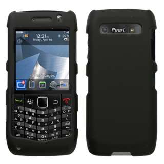 New Alltel BlackBerry 9100 Pearl 2 Black Texture Faceplate Accessory 