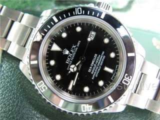 Rolex Sea Dweller Mens Stainless Date Watch Ref 16600 w/ Box & Papers 
