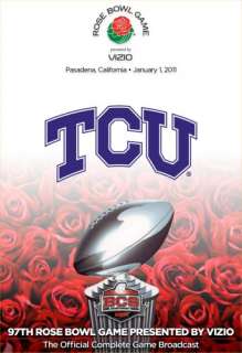 2011 ROSE BOWL COMPLETE GAME New DVD TCU Horned Frogs  