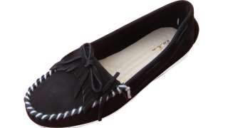NIB LADY Leather Comfort Loafers Flats Shoes, Black  