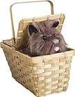 NEW WIZARD OF OZ DOROTHYS TOTO IN A BASKET