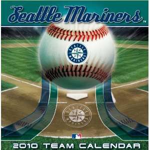  SEATTLE MARINERS 2010 MLB Daily Desk 5 x 5 BOX CALENDAR 