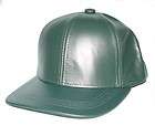 Leather baseball cap hat, one size fit   made in USA Co