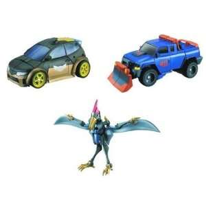  Transformers Animated Deluxe Wave 04 Revision 2: Set of 3 