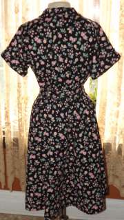   California LOOKS Swinging Party Dress Apples Pineapples Size 16P
