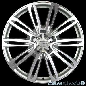 20 SILVER S LINE A7 STYLE WHEELS FITS AUDI A5 S5 RS5 B8 8T COUPE 