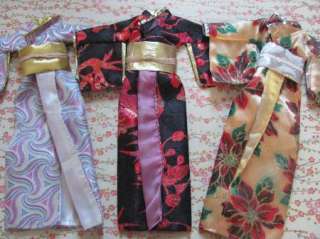 Japanese traditional clothes Kimono for barbie dolls NEW  