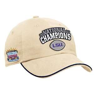 Nike LSU Tigers 2003 National Champions Khaki Locker Room Hat:  