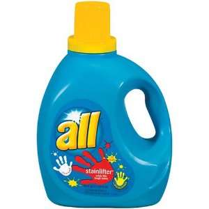  All Liquid Laundry Detergent, Stainlifter, 100 Ounces 