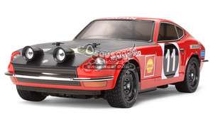Tamiya #58462   1/10 RC Datsun 240Z Rally   TT01E  