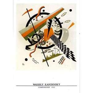   1922   Poster by Wassily Kandinsky (24x32): Home & Kitchen