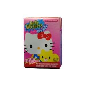 Belly Washers Hello Kitty Fruit Punch 9 oz   Ponche De Frutas:  