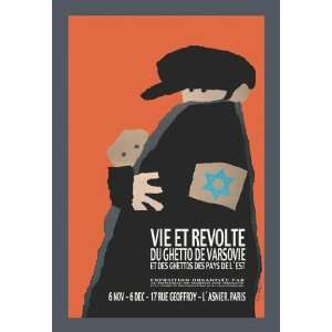  Life and Revolt in the Warsaw Ghetto 20x30 poster