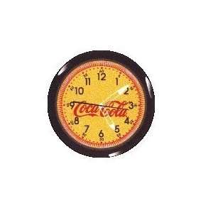  Coke Yellow Neon Clock 20