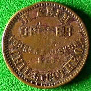 Civil War Token That Was Issued During the War: