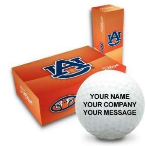  Titleist Collegiate Golf Balls   Auburn Tigers 