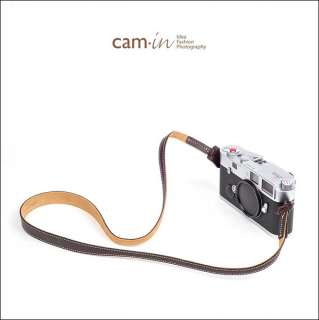 Abortive Calfskin leather Coffee strap Leica M/M7/M6/M3  