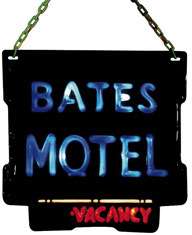 Psycho Official Bates Motel Lighted Sign Halloween Prop  