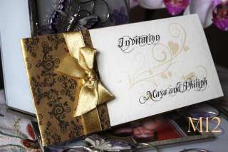 Sample Wedding Invitations Personalised Handmaded  