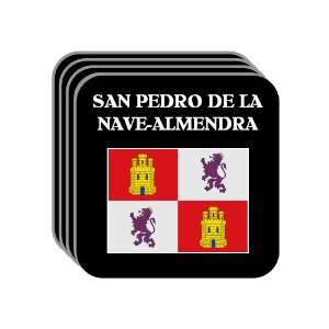   Leon   SAN PEDRO DE LA NAVE ALMENDRA Set of 4 Mini Mousepad Coasters