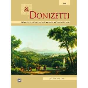  Donizetti (20 Songs) [Paperback] Gaetano Donizetti Books