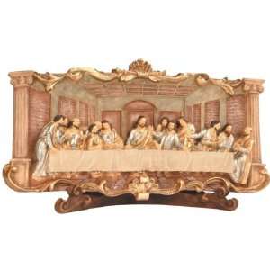  Hanging Wall Plaque of The Last Supper Religious Statue 