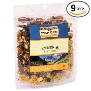 Wild Oats Natural Soynuts Mix, 7 Ounce Bags (Pack of 9):  