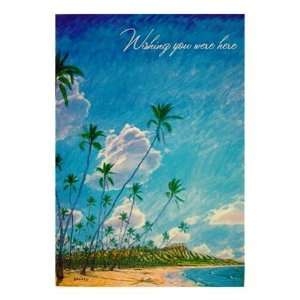  Hawaiian Greeting Card Waikiki Breeze Thinking of You 
