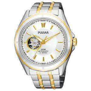 Pulsar By Seiko PS2004 21 Jewel Automatic Two Tone Men  