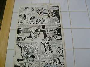   36 PAGE 14, ORIGINAL MARVEL LARGE ART, Ross Andru, ACTION PAGE  
