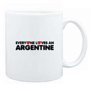   New  Everyone Loves Argentine  Argentina Mug Country