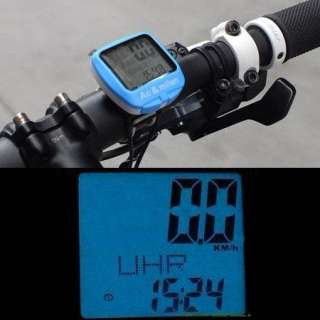 2012 Waterproof Bicycle Bike Computer Odometer Speedometer Backlight 
