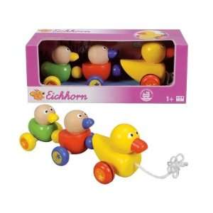  Eichhorn Pull along Duck Family Toys & Games