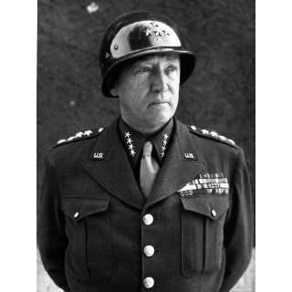 American Four Star General George S. Patton Jr, Commander of Us 3rd 