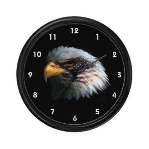  Bald Eagle USA American Flag Clocks Military Wall Clock by 