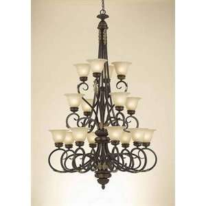   5593 16H 16 Light Round Table Chandelier   905888: Home Improvement