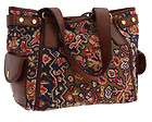 New Fossil Adrina Multi EXTRA LARGE Shopper Tote Weekender Bag NWT $ 