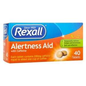  Rexall Alertnes Aid Tablets, 40 ct