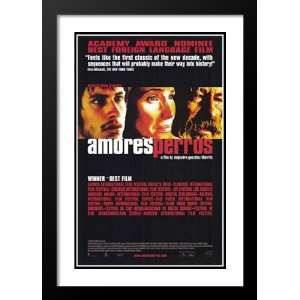  Amores Perros 20x26 Framed and Double Matted Movie Poster 