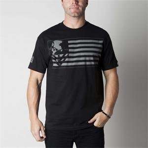  Metal Mulisha Ensign T Shirt   X Large/Black Automotive