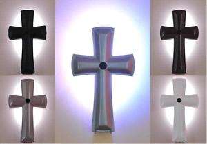 MEIRA Light Cross, Christian wall crucifix motion night  