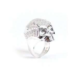 Vivienne Westwood New Skull Ring   Silver