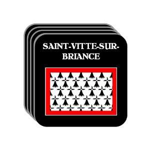 Limousin   SAINT VITTE SUR BRIANCE Set of 4 Mini Mousepad Coasters