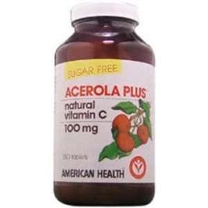  Acerola + 100mg N/Sug 250C 250 Tablets Health & Personal 